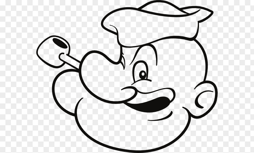 Popeye Clipart Olive Oyl Betty Boop Coloring Book Clip Art PNG