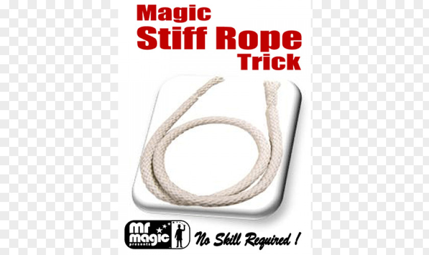 Trick FontMagic Stiff Rope By Mr. Magic PNG