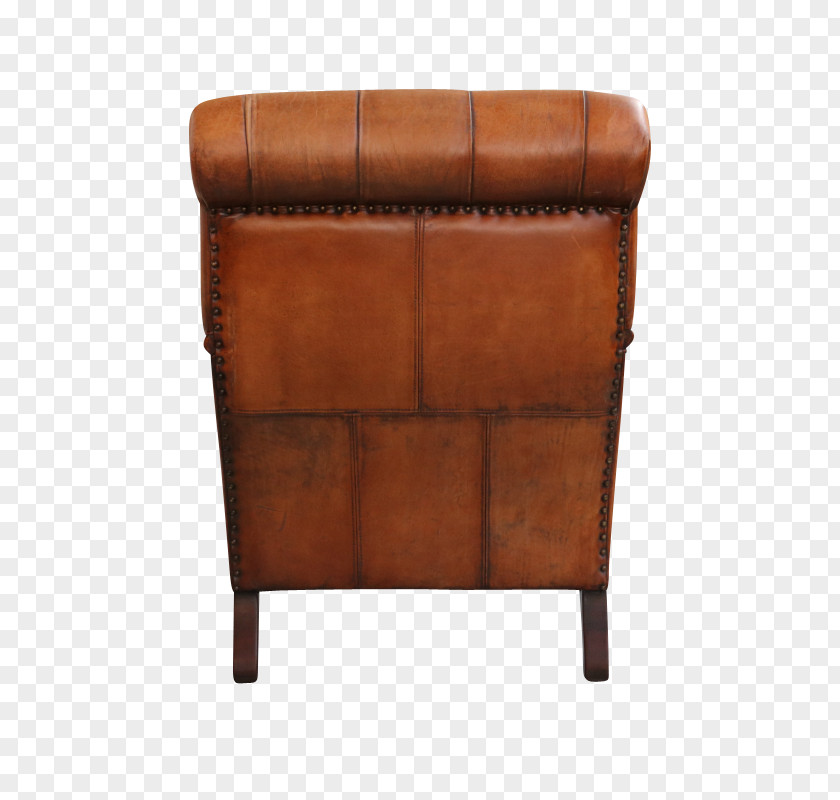 Leather Chair Club Wood Stain PNG