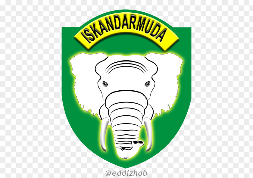 Militer Penjaga Indian Elephant Iskandar Muda Military Command Clip Art Illustration Brand PNG