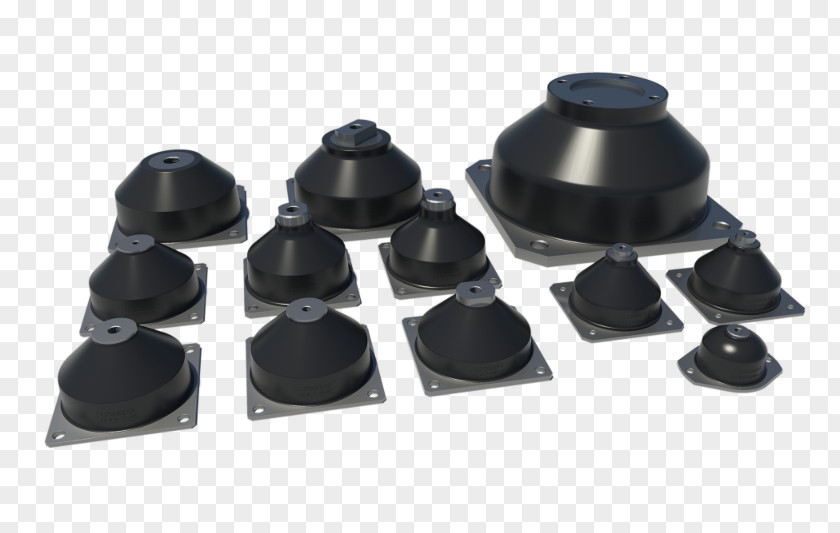 Natural Rubber Vibration Isolation Shock Mount Absorber PNG