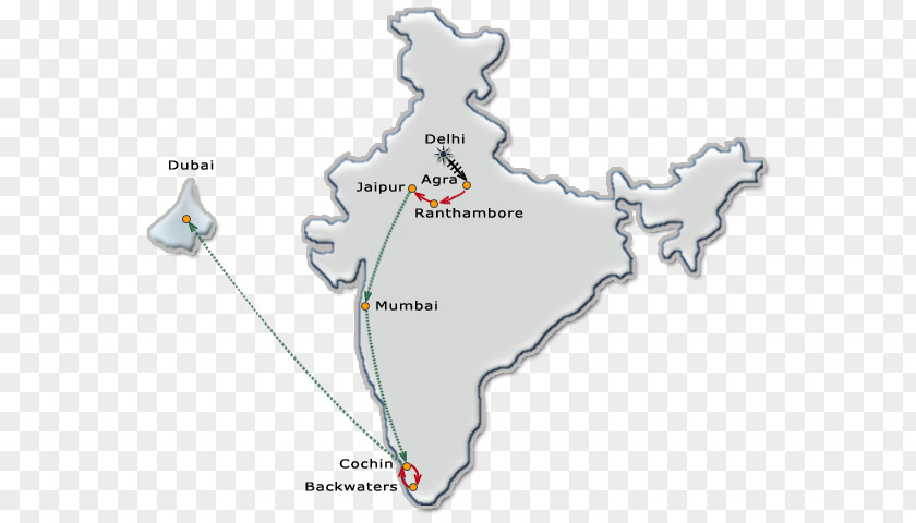 Dubai Travels Agency Water Mark Nepali Language Travel Itinerary Map PNG