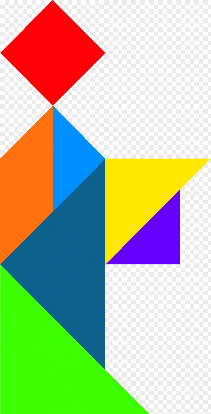 Geometry People Tangram Puzzle Triangle Logo Clip Art PNG