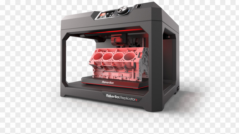 Printer MakerBot Replicator Z18 3D Printing PNG