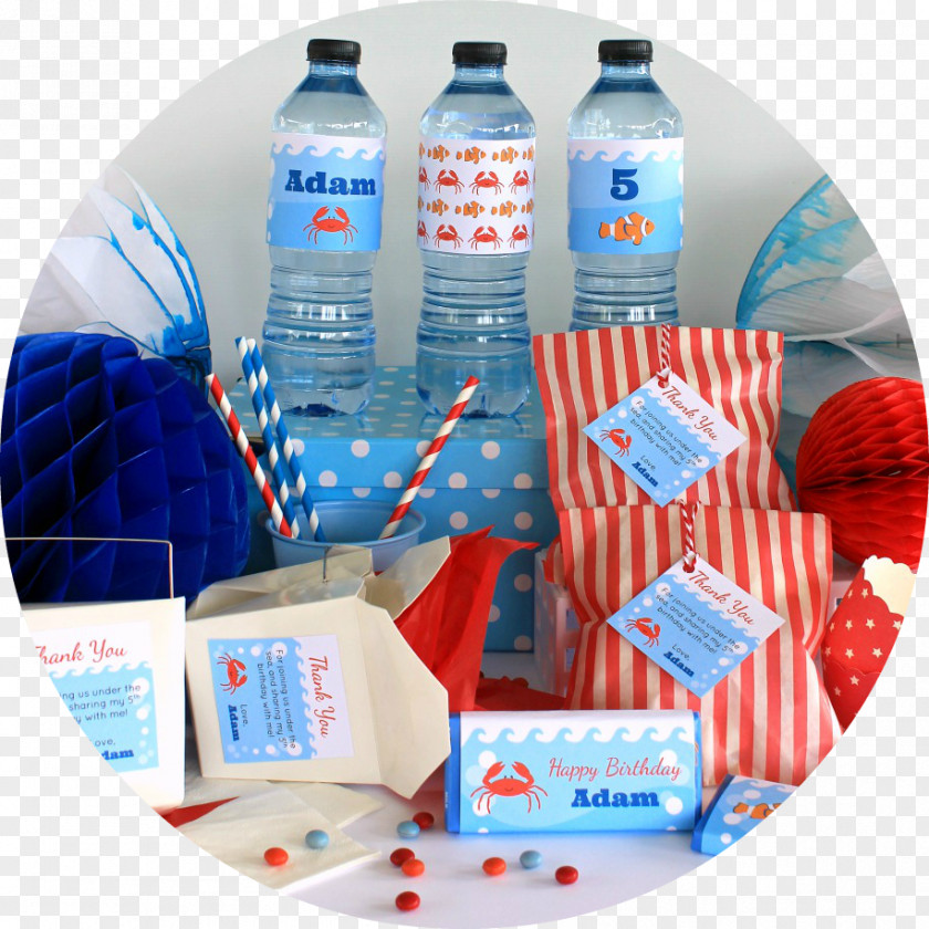 Gift Bottled Water Plastic Bottle Wrapping PNG