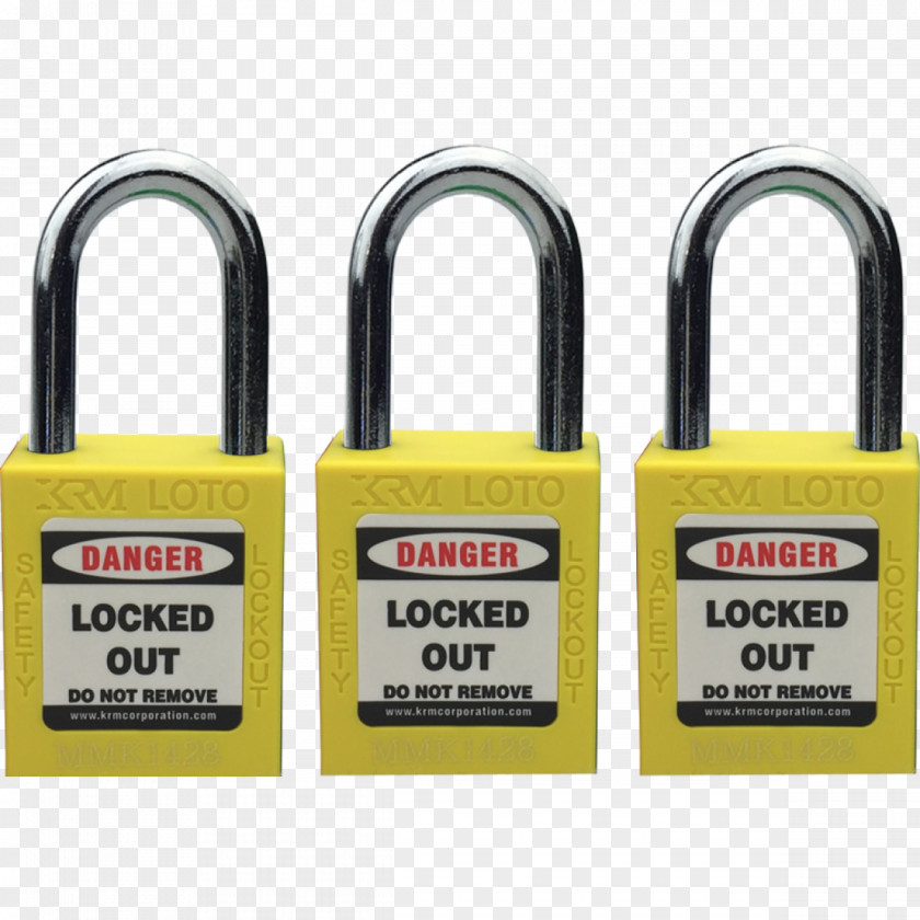 Padlock Lockout-tagout Shackle Key PNG