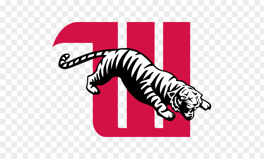 Primary Vector Wittenberg University Tigers Men's Basketball Football Ohio Wesleyan North Coast Athletic Conference PNG