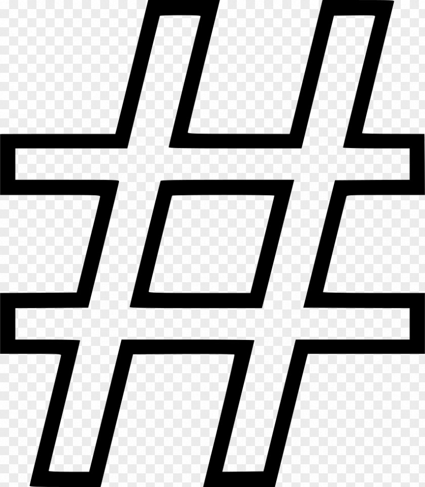 Social Media Hashtag Number Sign Clip Art PNG