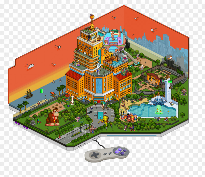 Donkey Habbo Game Desktop Wallpaper Habbid Rádio Hotel PNG