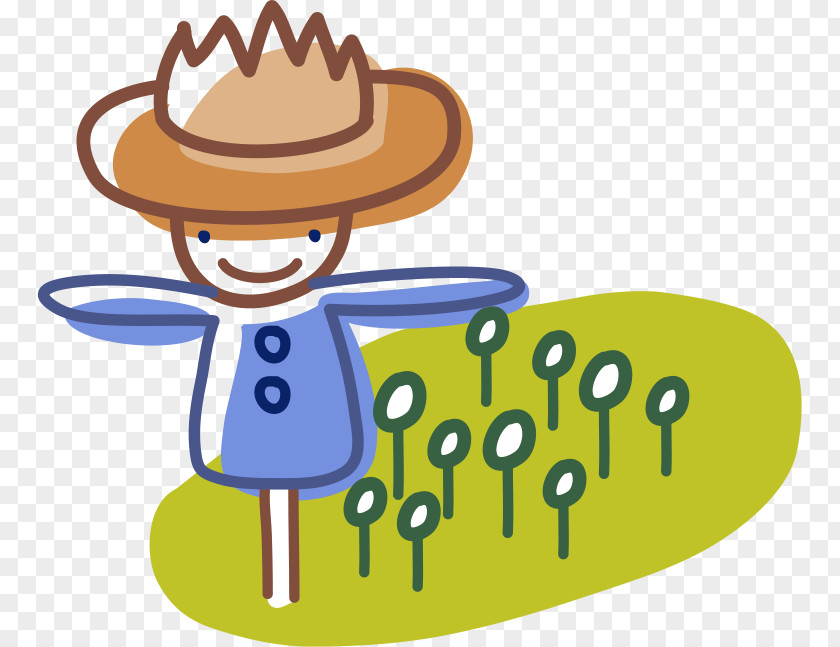 Fall Season Scarecrow Field Clip Art PNG