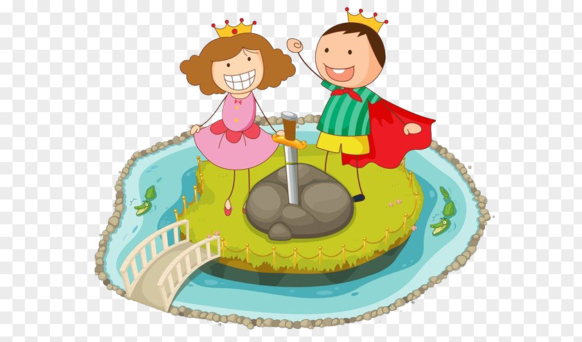 Prince And Princess On The Island Royalty-free Moat Clip Art PNG