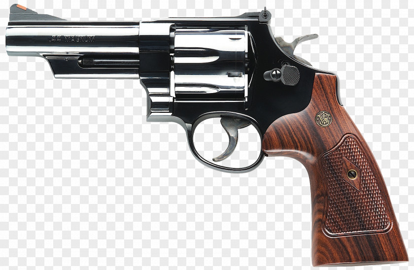Smith And Wesson Revolvers & Model 29 .44 Magnum Revolver Firearm PNG