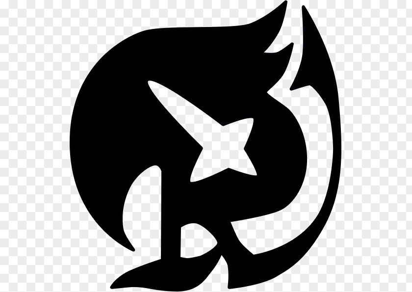 Fairy Tail Logo Symbol Blue Pegasus PNG