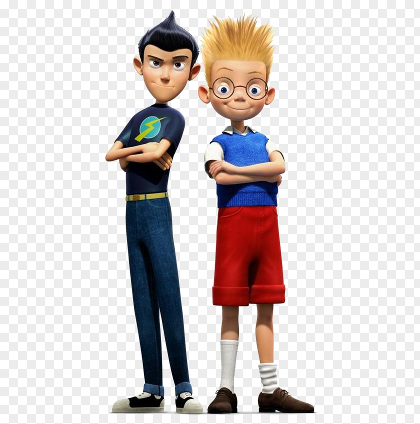 Meet The Robinsons Wesley Singerman Lewis Wilbur Robinson Lucille Krunklehorn PNG