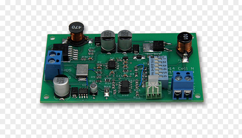 Pcb Microcontroller Battery Charger Power Converters Capacitor Electrical Network PNG