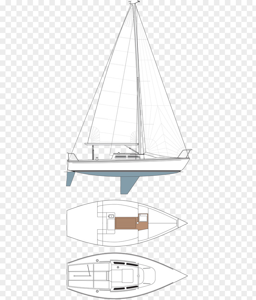 Sail Schooner Brigantine Yawl Sloop PNG