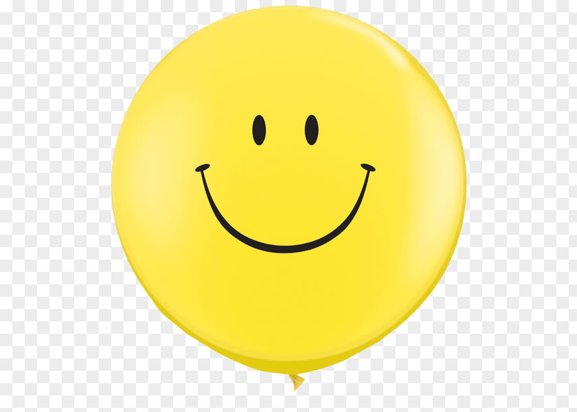 Smiley Toy Balloon Emoticon Mylar PNG
