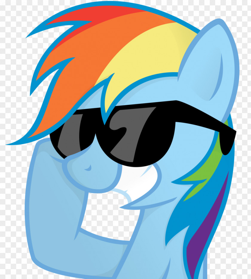 Dash Rainbow Pinkie Pie Sunglasses Applejack My Little Pony PNG