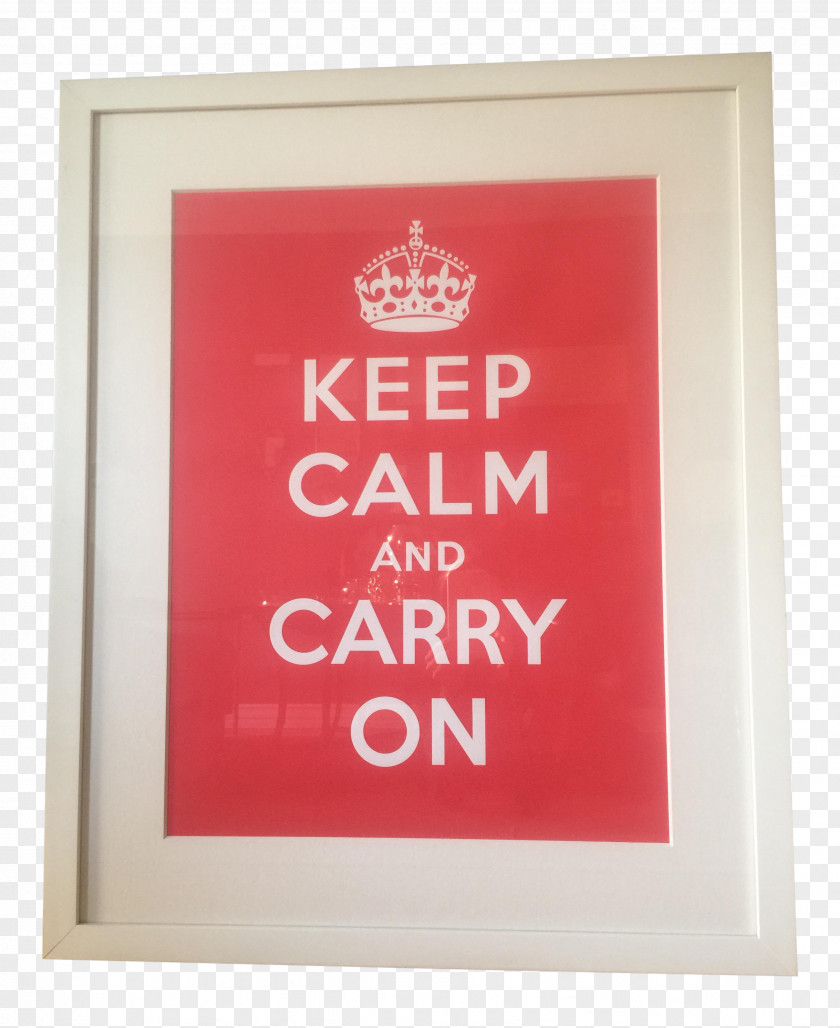 Keep Calm And Carry On Text Picture Frames Font Rectangle PNG