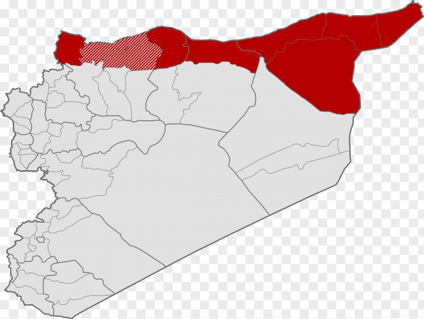 Kurdish Map Democratic Federation Of Northern Syria Rojava Conflict Kurds People's Protection Units PNG