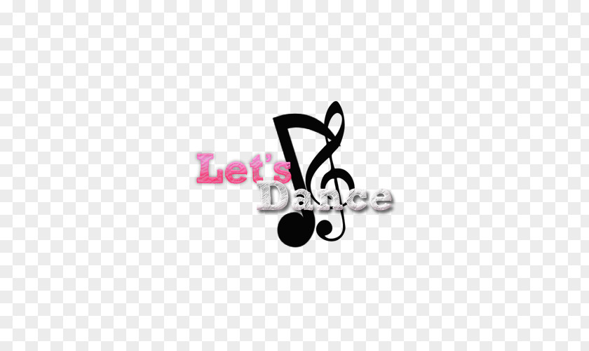 Lets Dance Text Art PNG