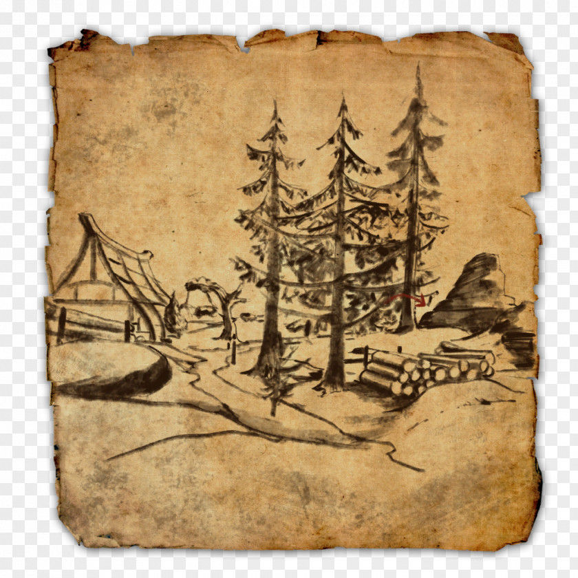 Treasure Map The Elder Scrolls Online Hunting PNG