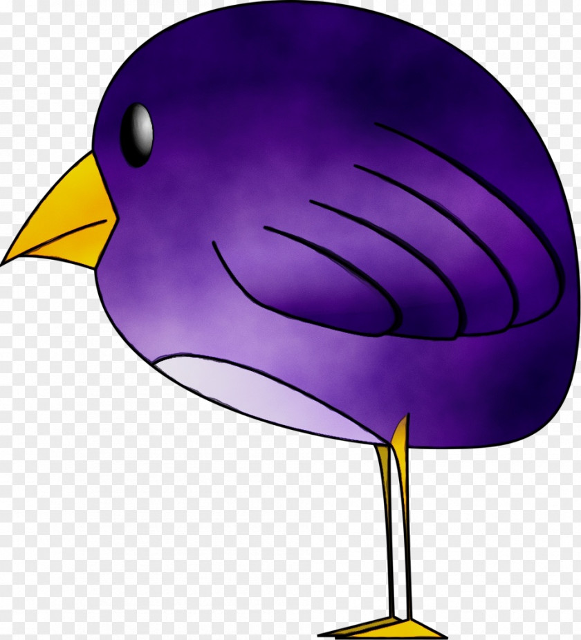 Violet Purple Bird Beak Clip Art PNG