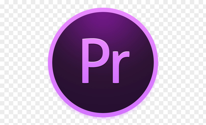 Adobe Premiere Purple Symbol Violet PNG