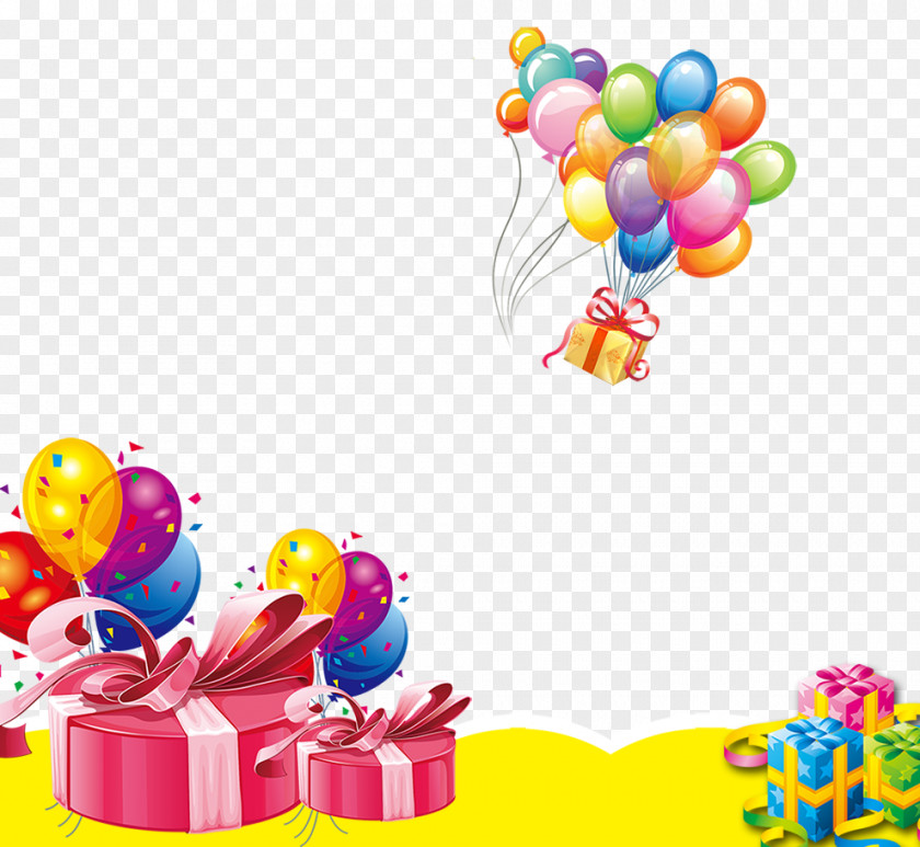 Colored Balloons Creative Gift Balloon Designer PNG