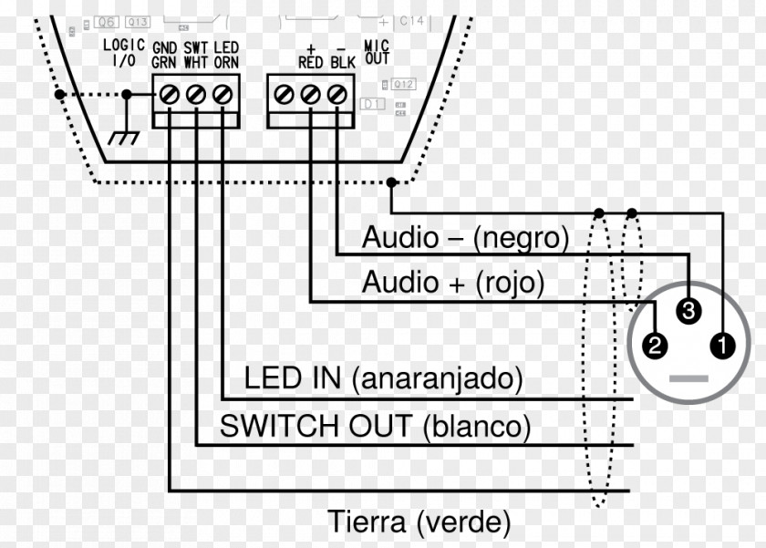 Dips Shure SM58 Microphone Wiring Diagram XLR Connector PNG