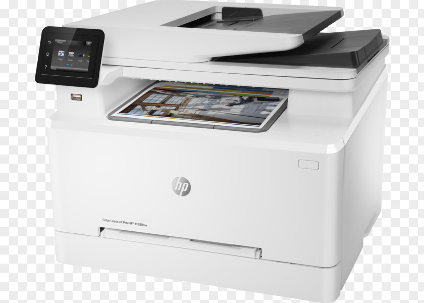 Hewlett-packard Hewlett-Packard HP LaserJet Pro M281 Multi-function Printer Duplex Printing PNG