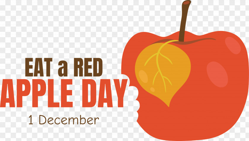 Red Apple Eat A Red Apple Day PNG