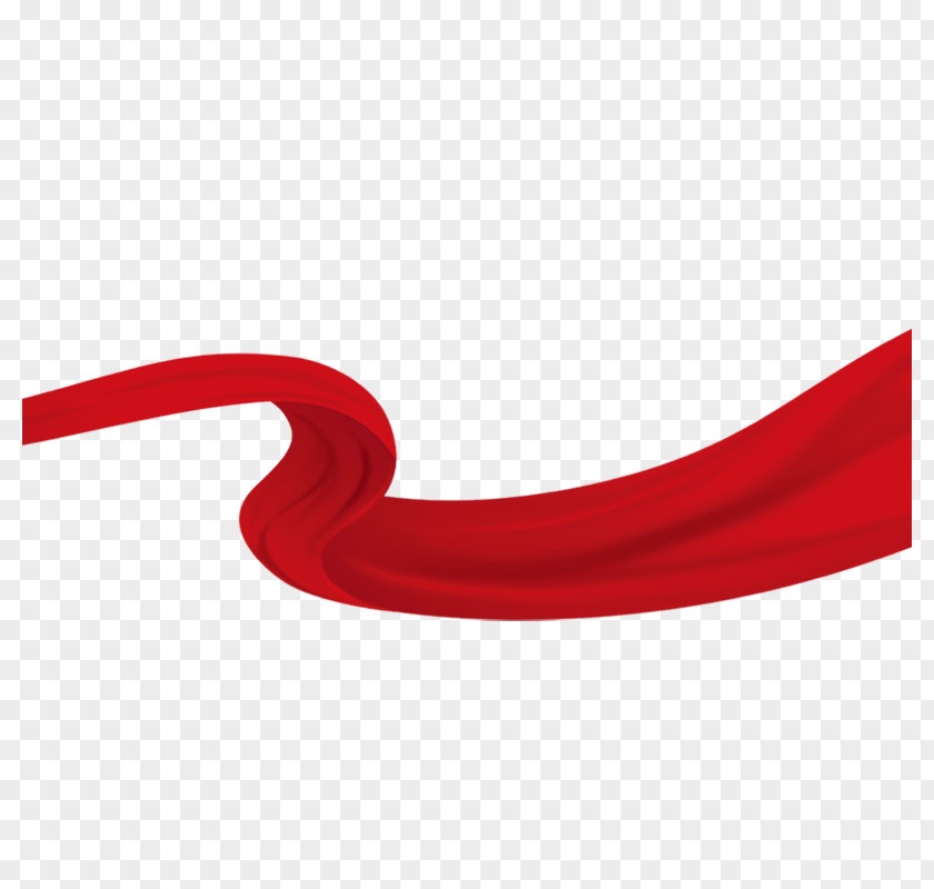 Red Ribbon Angle Font PNG