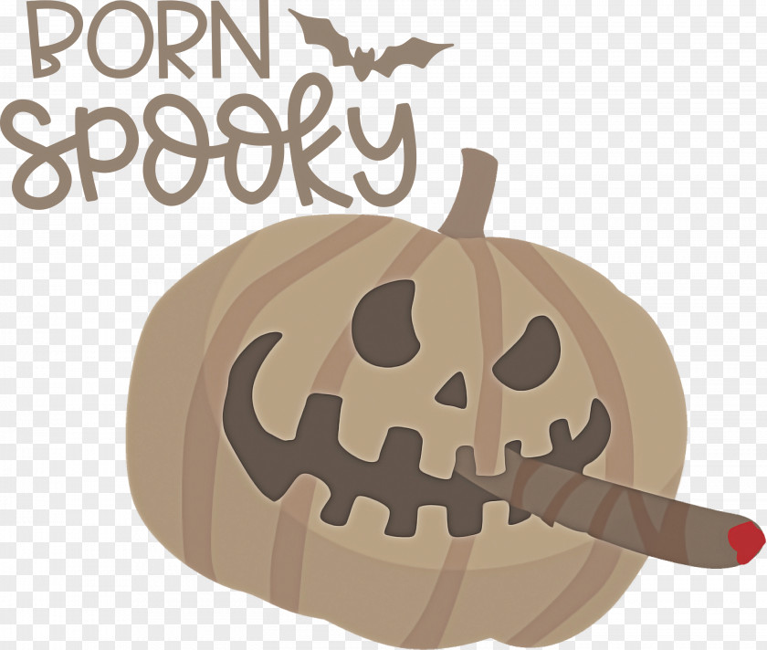 Spooky Pumpkin Halloween PNG