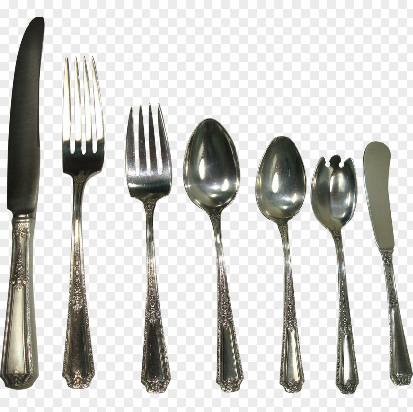 Spoon And Fork Cutlery Table Setting PNG