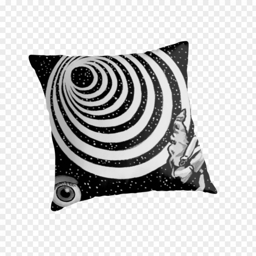 Twilight Zone Day Throw Pillows Cushion White Rectangle Pattern PNG