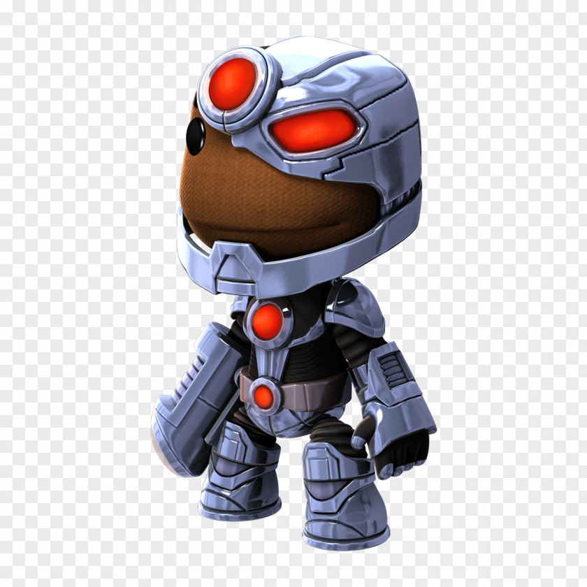 Cyborg LittleBigPlanet 3 2 Superhero DC Comics PNG