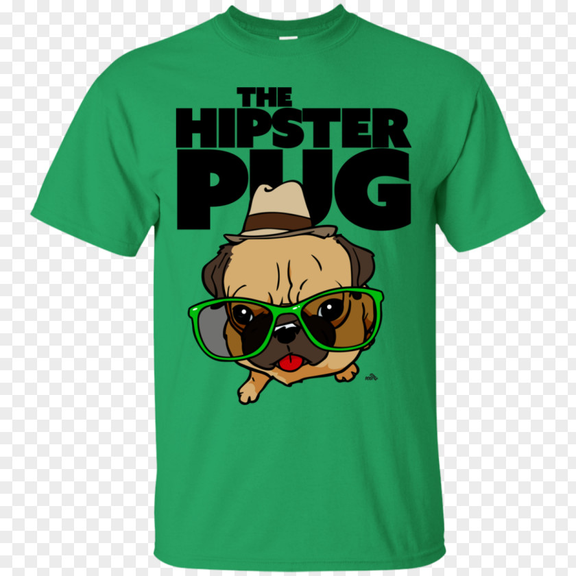 Dog Pug T-shirt Hoodie Bulldog Clothing PNG