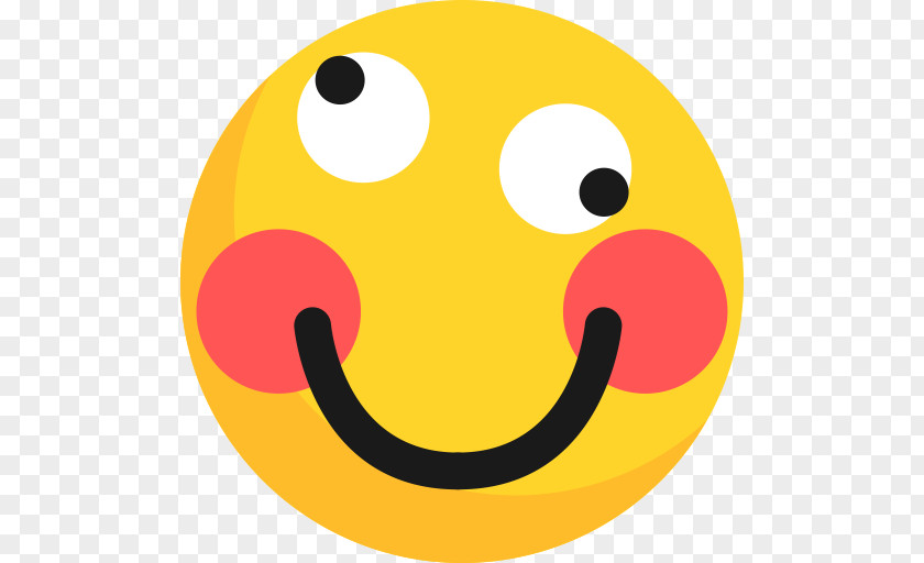 Happy Silly Smiling Emoji Transparent Clipart. PNG