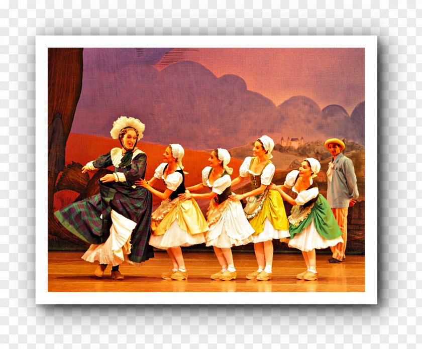 Painting Munich La Fille Mal Gardée Bayerisches Staatsballett Operetta Performing Arts PNG