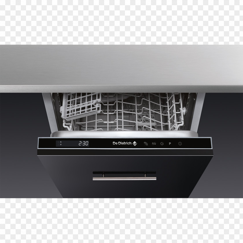 Rinse France De Dietrich DVY1310J Slimline Integrated Built In Dishwasher Tableware Home Appliance PNG