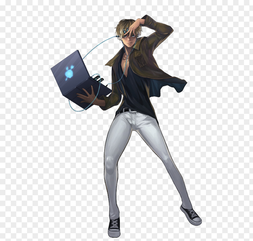 Black Survival Character Design Game PNG