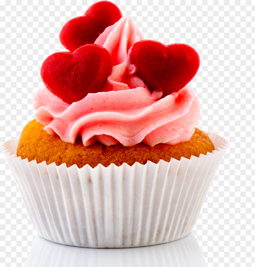 Cupcake Food Buttercream Icing Baking Cup PNG