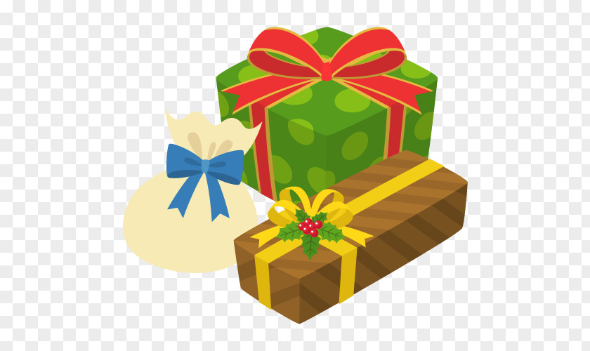 Gift Christmas Day Santa Claus Box Illustration PNG