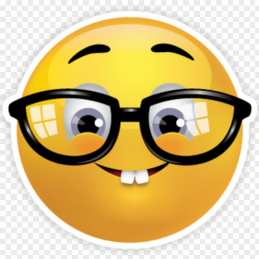 Sad Emoji Nerd Emoticon Smiley Geek PNG