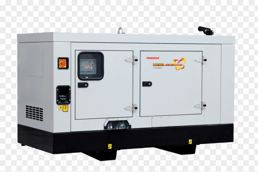 Diesel Generator Engine-generator Electric Yanmar Standby PNG
