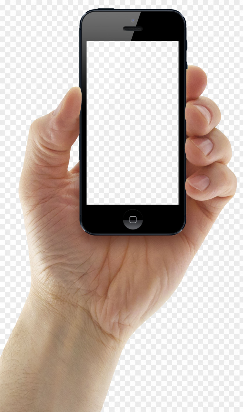 Hand Holding IPhone ImagePix Mobile App Smartphone PNG