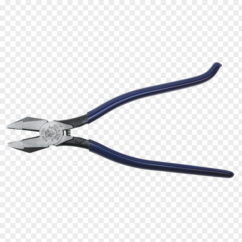 Pliers Diagonal Klein Tools Lineman's Needle-nose PNG