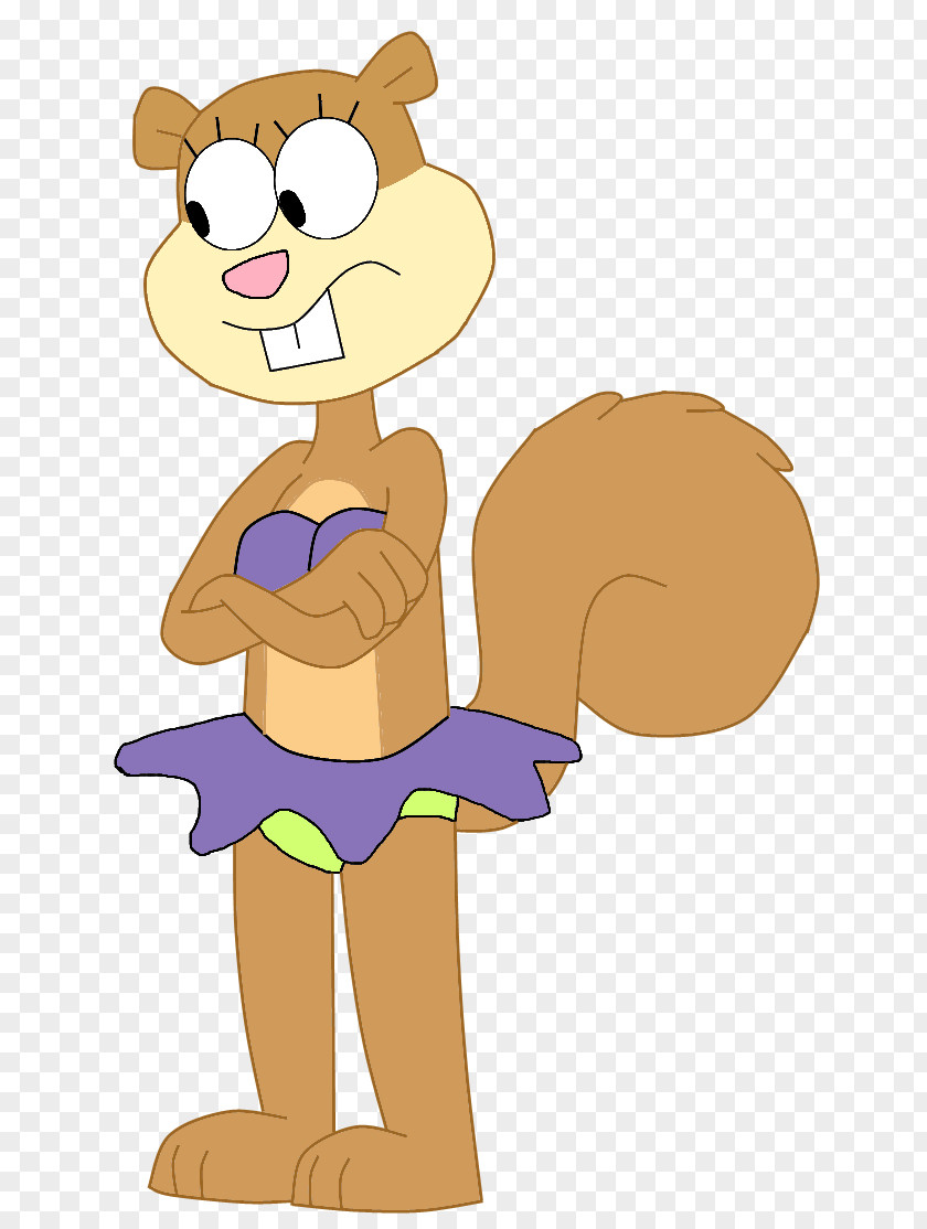 Sandy Cheeks Drawing Cartoon PNG