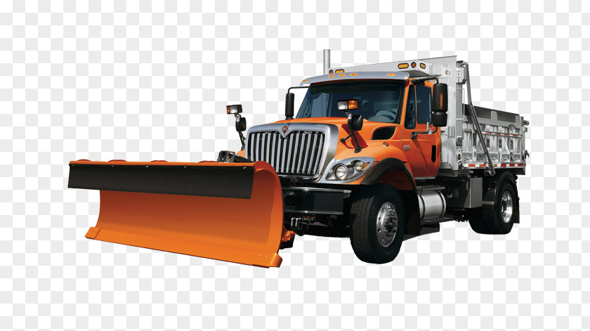 Snow Plow Truck Commercial Vehicle International WorkStar Navistar Car PNG